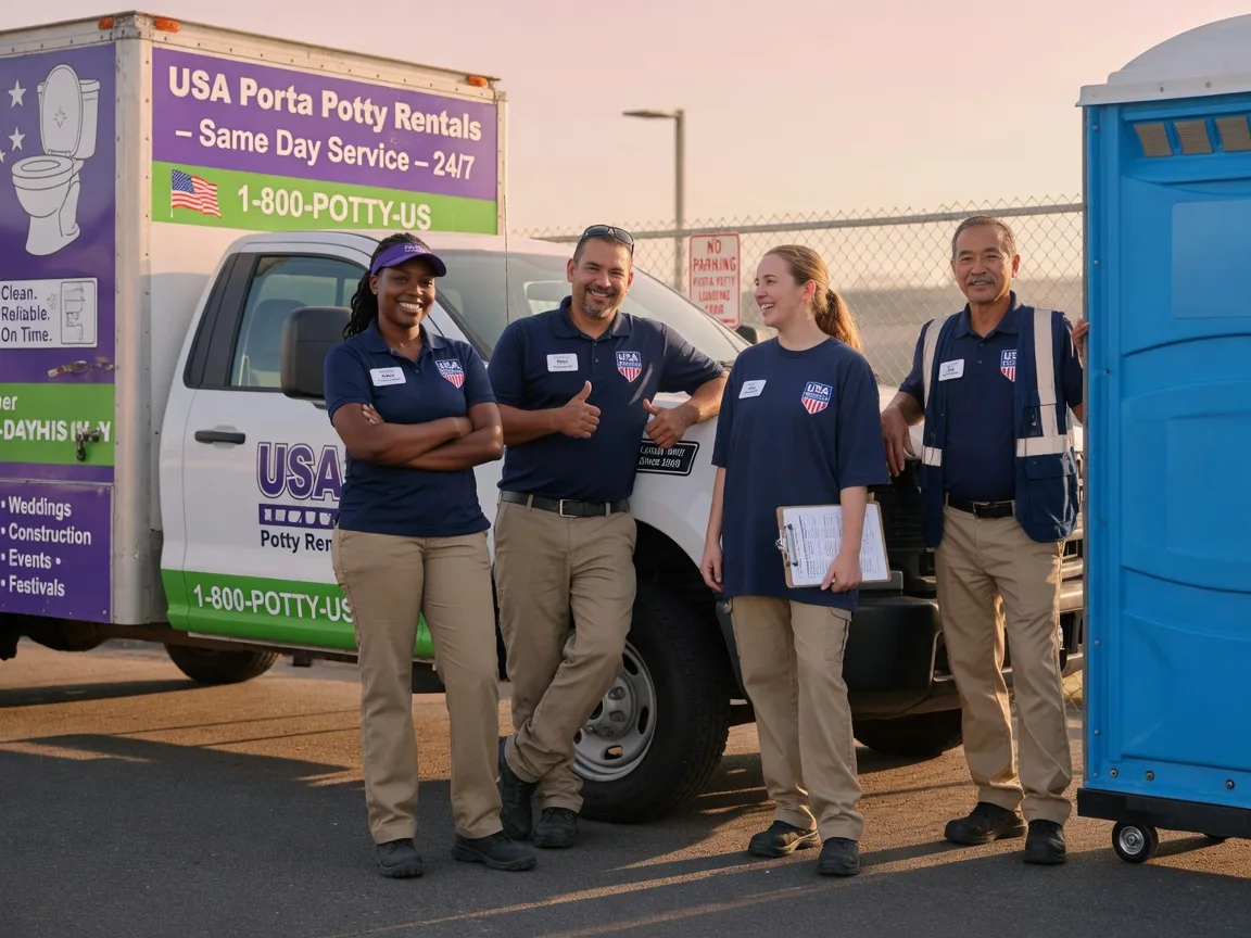 Porta Potty Rental company in Robeline, LA